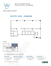 5510 Lincoln Blvd, Playa Vista, CA for lease Floor Plan- Image 1 of 3