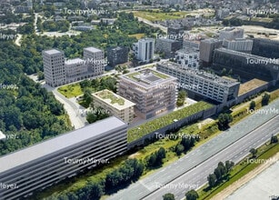 Saint-Jacques-de-la-Lande - AERIAL map view