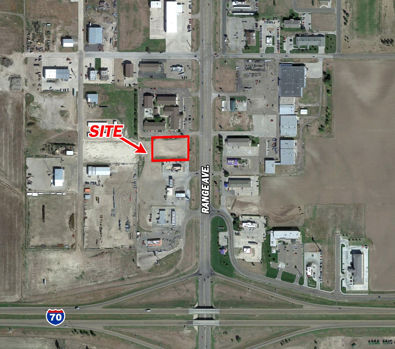 1900 Block S. Range Ave, Colby, KS for sale Aerial- Image 1 of 1