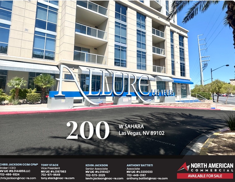 200 W Sahara Ave, Las Vegas, NV for sale - Building Photo - Image 1 of 10