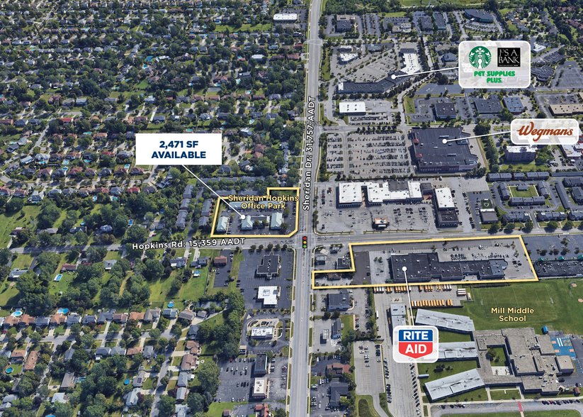 1-31 Hopkins Rd, Buffalo, NY for lease - Aerial - Image 2 of 4