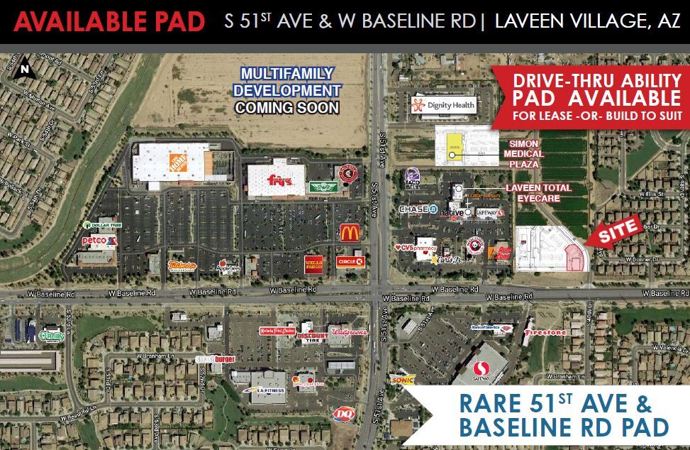 S 51st Ave & W Baseline Rd, Phoenix, AZ for sale Building Photo- Image 1 of 1