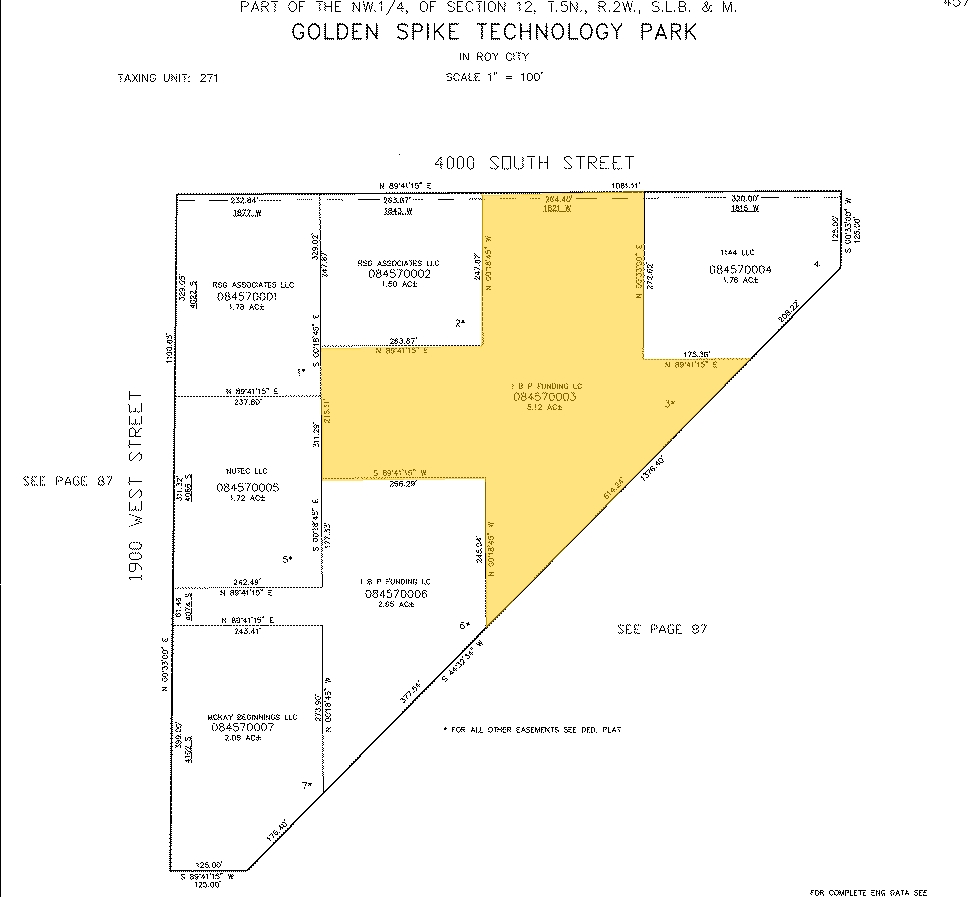 Plat Map