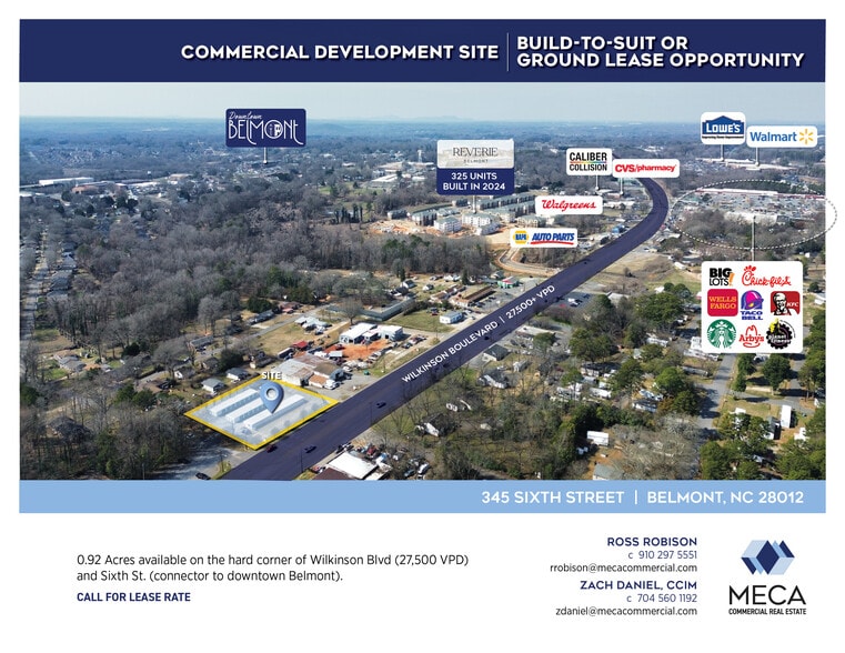 345 Sixth St, Belmont, NC for lease - Primary Photo - Image 1 of 4