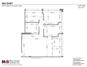 900 E Indiantown Rd, Jupiter, FL for lease Floor Plan- Image 2 of 5