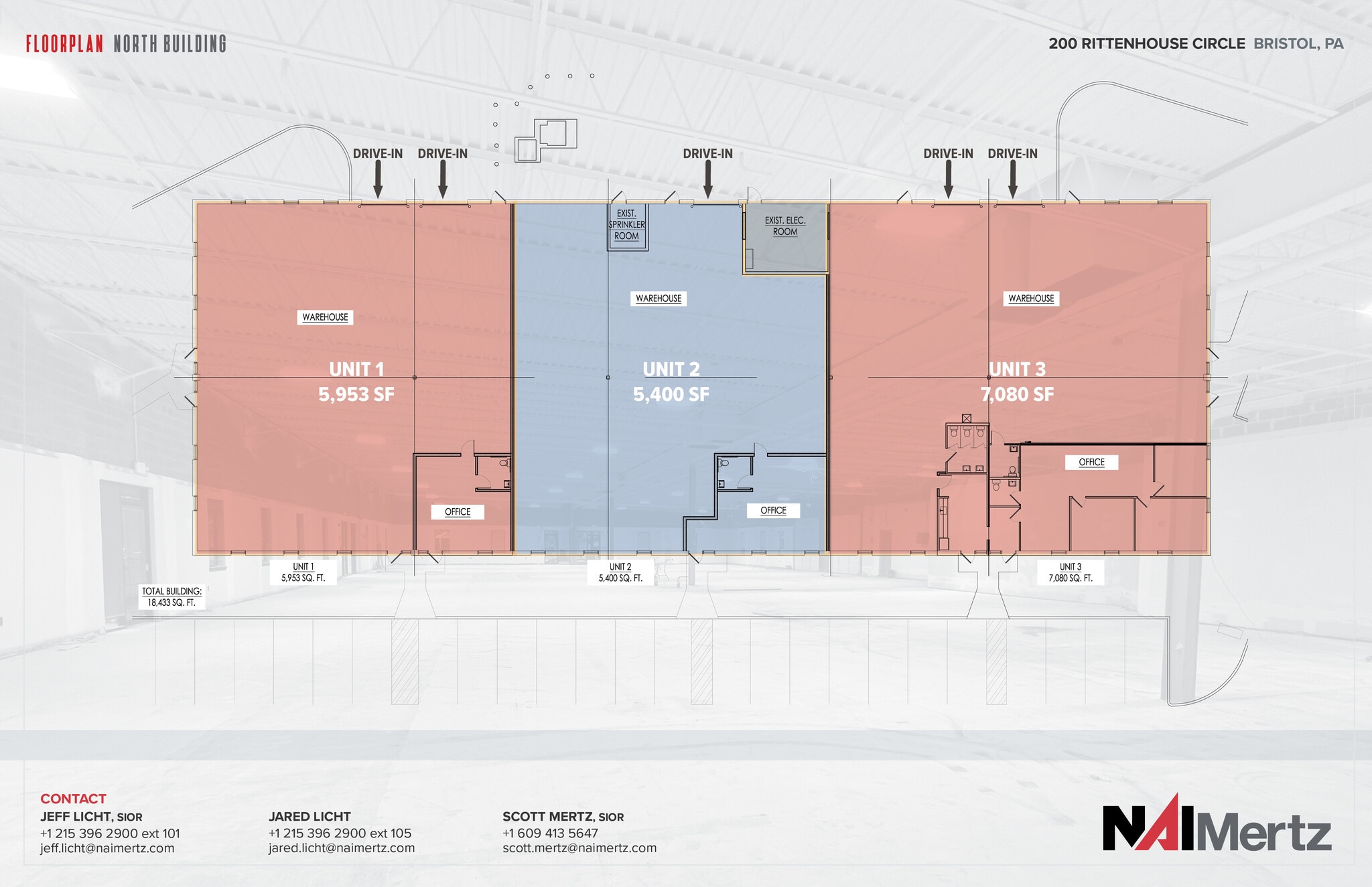 200 Rittenhouse Cir, Bristol, PA for lease Floor Plan- Image 1 of 1