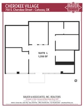 750 S Cherokee St, Catoosa, OK for lease Floor Plan- Image 2 of 6