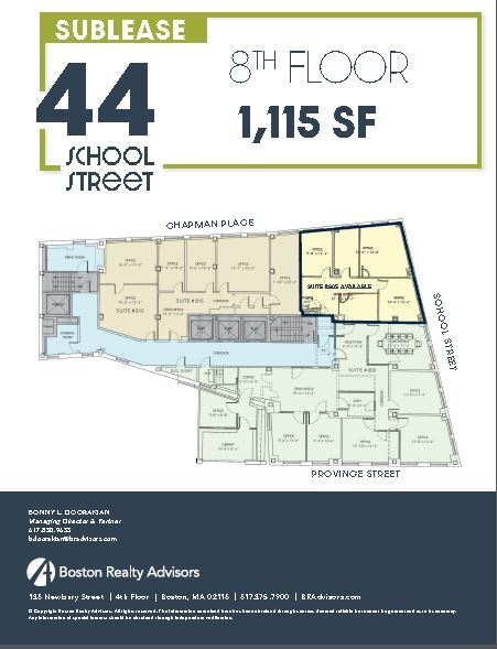 44 School St, Boston, MA for lease Floor Plan- Image 1 of 1