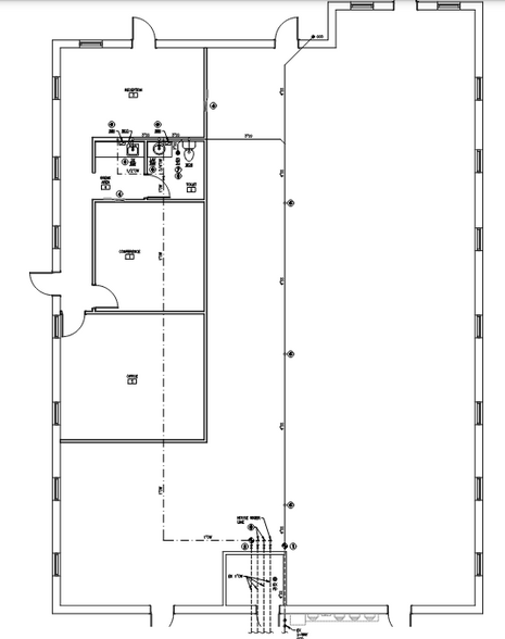 1660 W Chapman Dr, Sanger, TX for lease - Floor Plan - Image 3 of 49