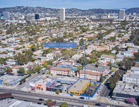 5353 W Pico Blvd, Los Angeles, CA - aerial  map view