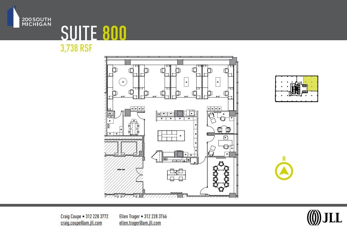 200 S Michigan Ave, Chicago, IL for lease Floor Plan- Image 1 of 1