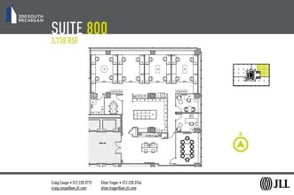 200 S Michigan Ave, Chicago, IL for lease Floor Plan- Image 1 of 1