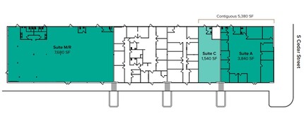 3630 S Cedar St, Tacoma, WA for lease Floor Plan- Image 1 of 1