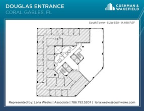 800 S Douglas Rd, Coral Gables, FL for lease Floor Plan- Image 1 of 1