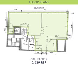 179 South St, Boston, MA for lease Floor Plan- Image 1 of 1