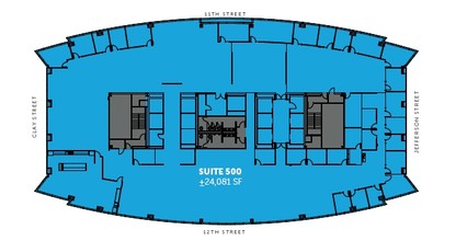 555 12th St, Oakland, CA for lease Floor Plan- Image 1 of 1