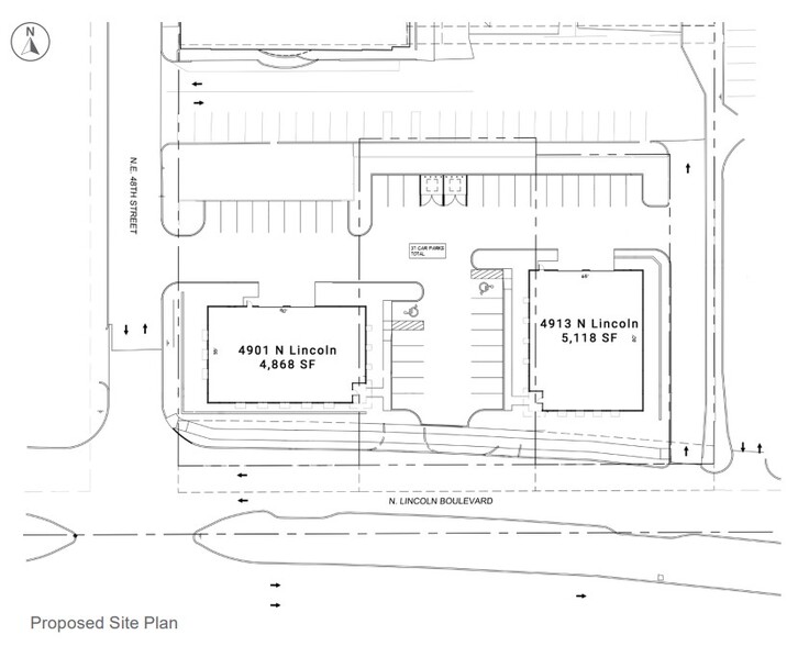 4901-4913 N Lincoln Blvd, Oklahoma City, OK for lease - Site Plan - Image 3 of 3