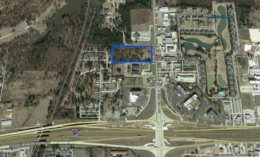 5411 N State Line Ave, Texarkana, TX - aerial  map view