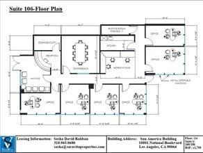 10801 National Blvd, Los Angeles, CA for lease Floor Plan- Image 2 of 15