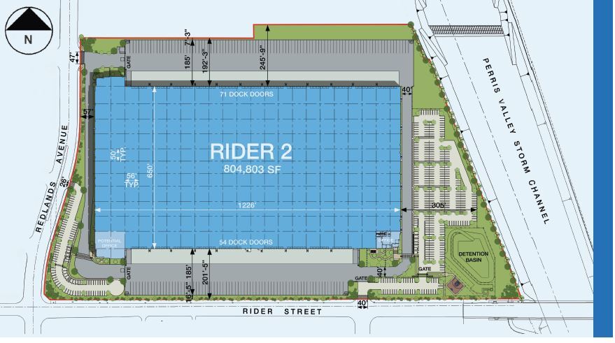 450 E Rider St, Perris, CA for lease Floor Plan- Image 1 of 1