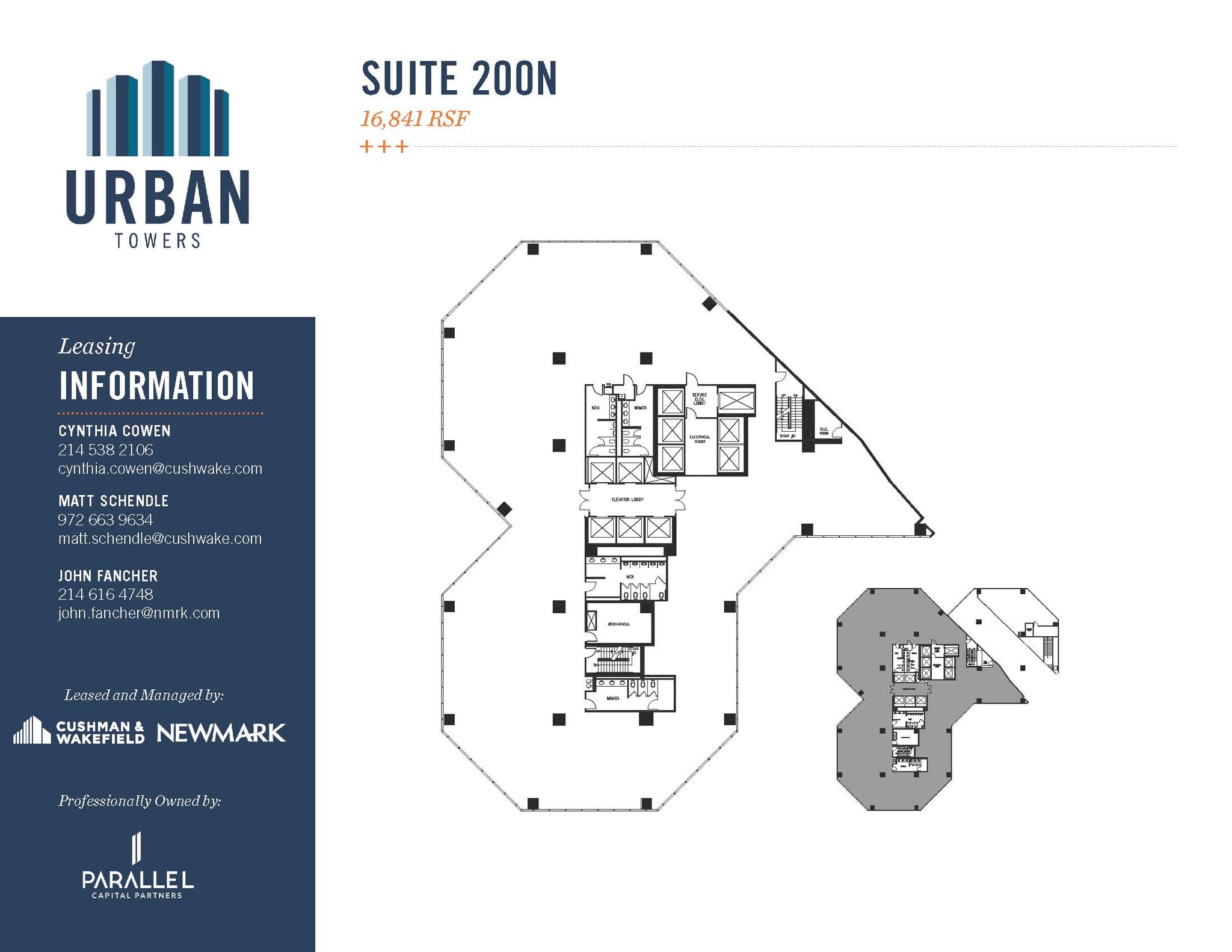 222 W Las Colinas Blvd, Irving, TX for lease Floor Plan- Image 1 of 1