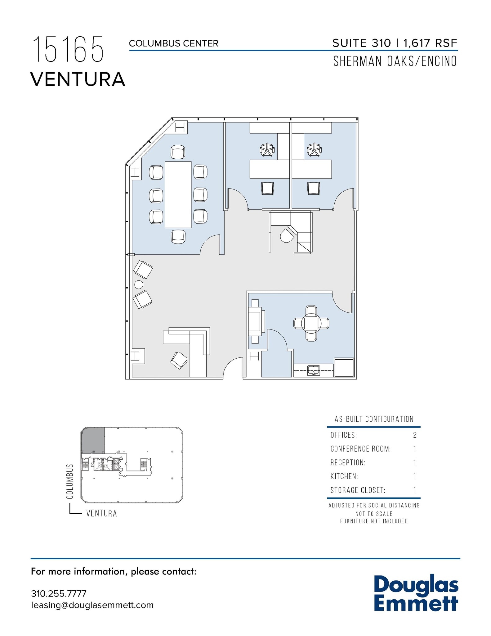 15165 Ventura Blvd, Sherman Oaks, CA for lease Floor Plan- Image 1 of 1