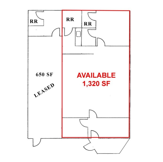 2811 Watson Blvd, Warner Robins, GA for lease Floor Plan- Image 1 of 1