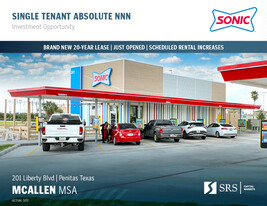 Sonic | New 20yr Abs NNN | 2024 Construction - NNN Property