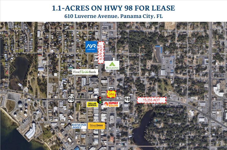 600 Luverne ave, Panama City, FL for lease - Building Photo - Image 1 of 1