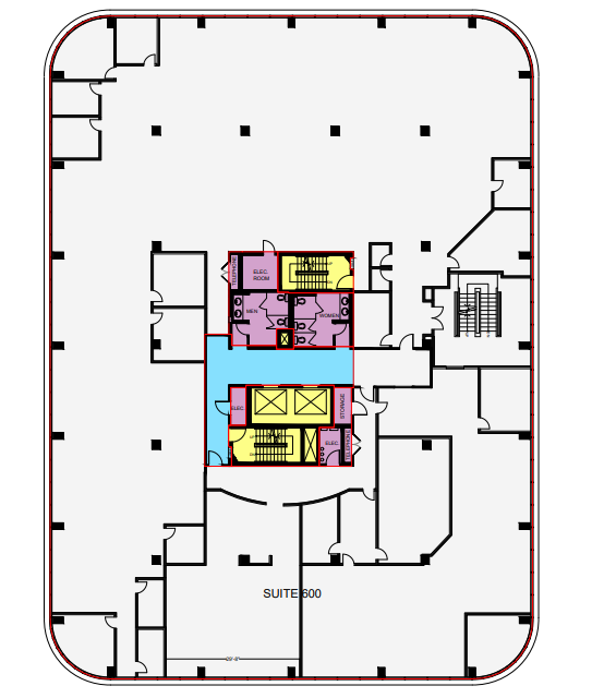 700 Dorval Dr, Oakville, ON for lease Floor Plan- Image 1 of 1