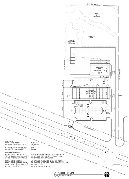 26633-26671 S Rand Rd, Wauconda, IL for lease - Site Plan - Image 2 of 2