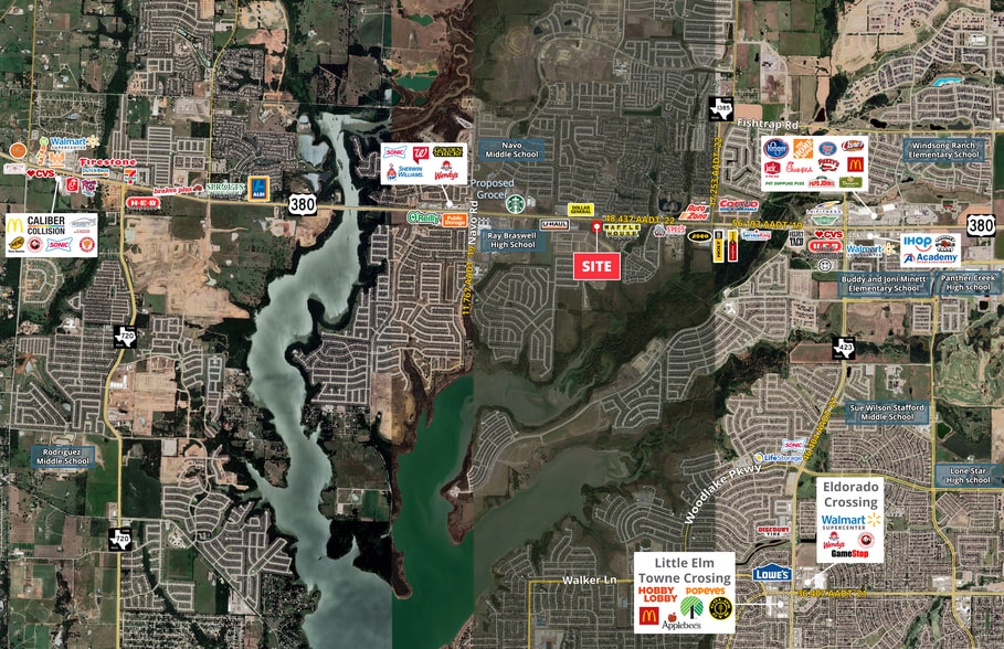 26790 E US Highway 380, Little Elm, TX for sale - Aerial - Image 2 of 6