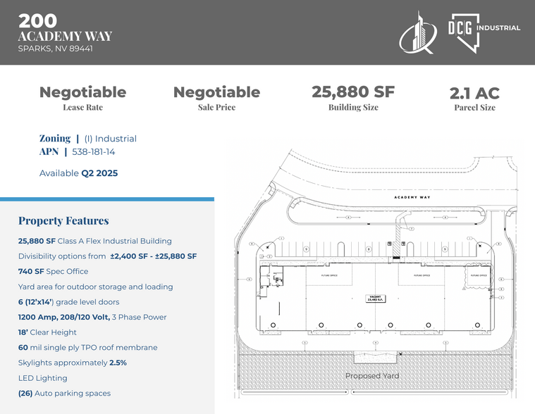 200 Academy Way, Sparks, NV for lease - Building Photo - Image 2 of 5