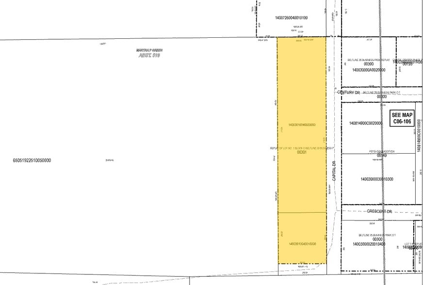 1225 Capital Dr, Carrollton, TX for lease - Plat Map - Image 3 of 3
