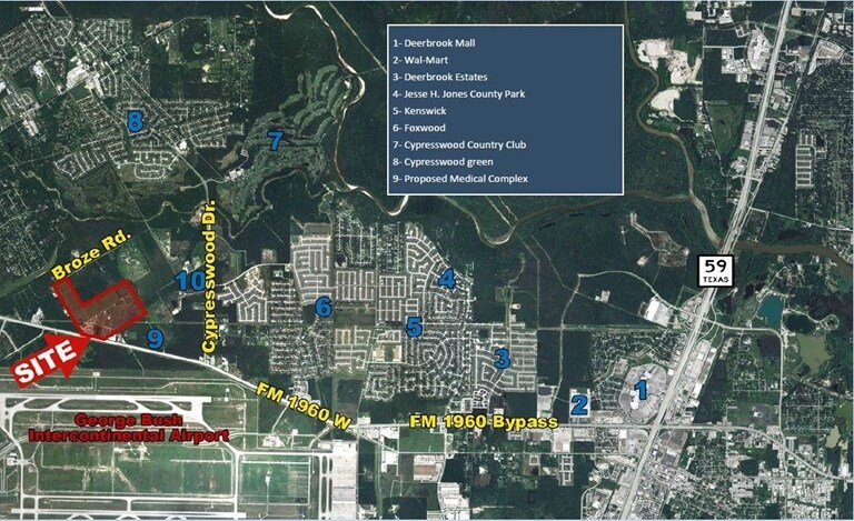 FM 1960 & Broze Rd, Humble, TX for sale - Primary Photo - Image 1 of 1