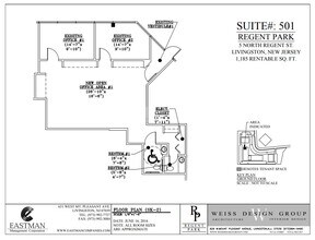 5 Regent St, Livingston, NJ for lease Floor Plan- Image 1 of 1