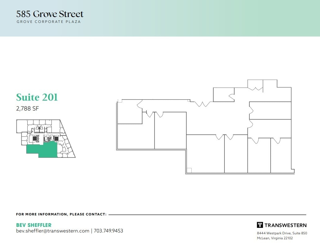 555 Grove St, Herndon, VA for lease Floor Plan- Image 1 of 1