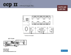 3131 S Vaughn Way, Aurora, CO for lease Floor Plan- Image 1 of 2