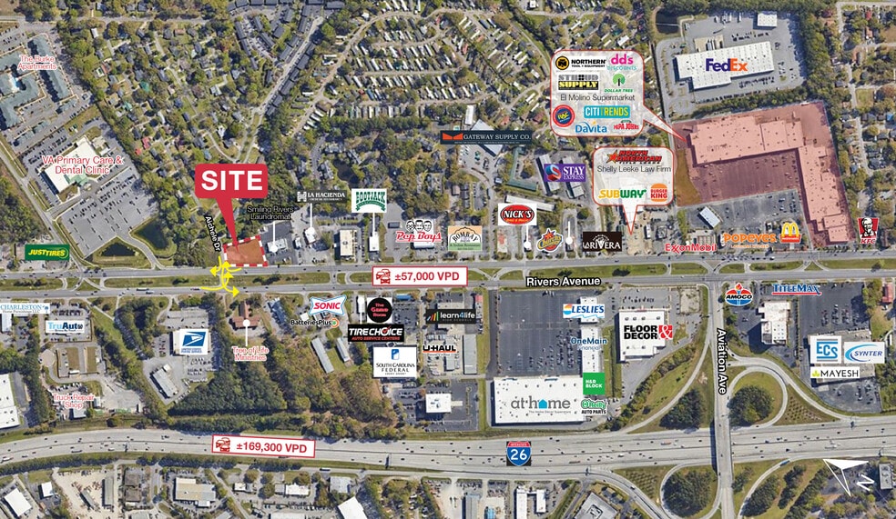 1935 Aichele Dr, North Charleston, SC for lease - Building Photo - Image 1 of 2