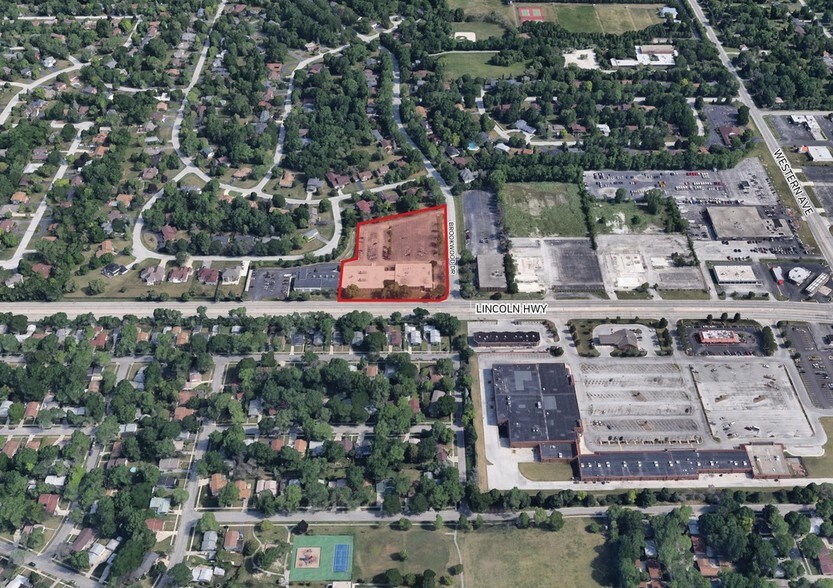 2601-2605 W Lincoln Hwy, Olympia Fields, IL for sale - Aerial - Image 1 of 1