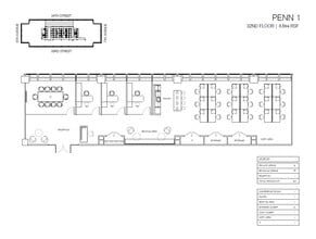 PENN 1, New York, NY for lease Floor Plan- Image 1 of 3