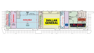 1201-1245 Shopping Center Rd, Stevensville, MD for lease Floor Plan- Image 1 of 1