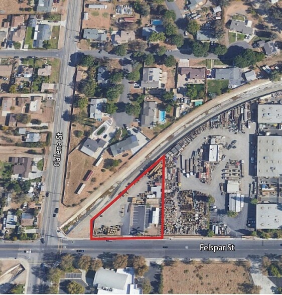 4620 Felspar St, Jurupa Valley, CA for sale - Aerial - Image 2 of 6