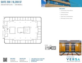 2707 Butterfield Rd, Oak Brook, IL for lease Floor Plan- Image 1 of 1