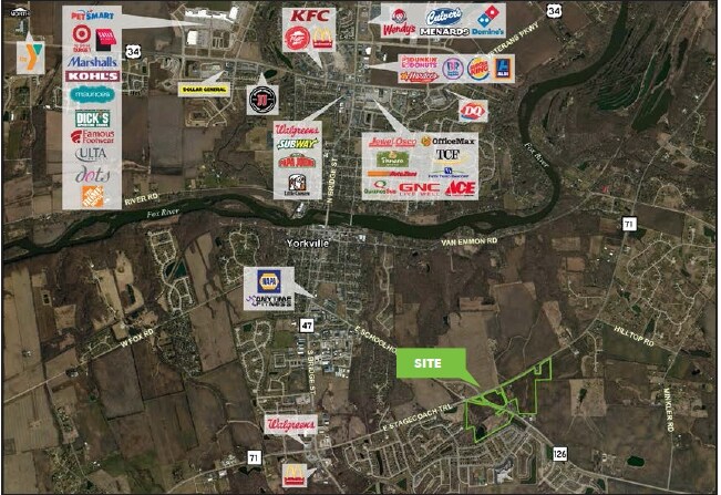 Route 71 & Route 126, Yorkville, IL for sale - Primary Photo - Image 1 of 1