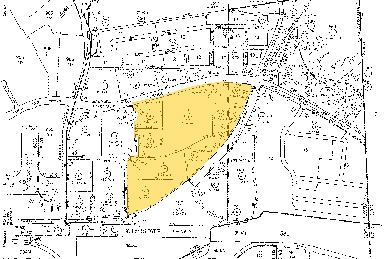 Portola Ave, Livermore, CA for sale - Plat Map - Image 1 of 1