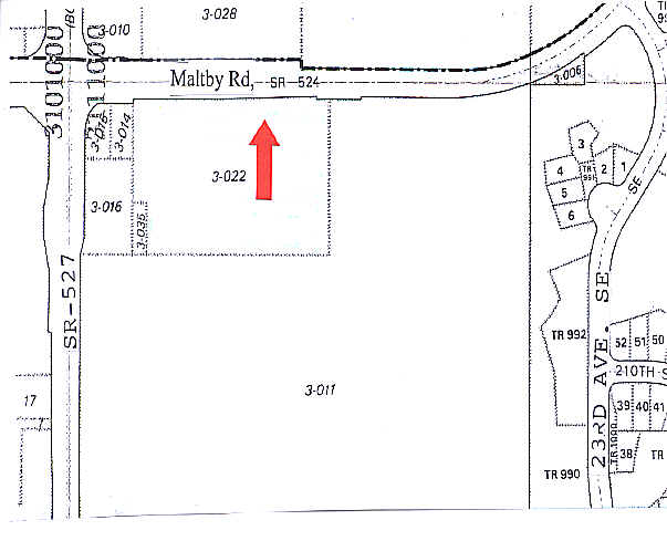 2020 Maltby Rd, Bothell, WA for sale Plat Map- Image 1 of 1