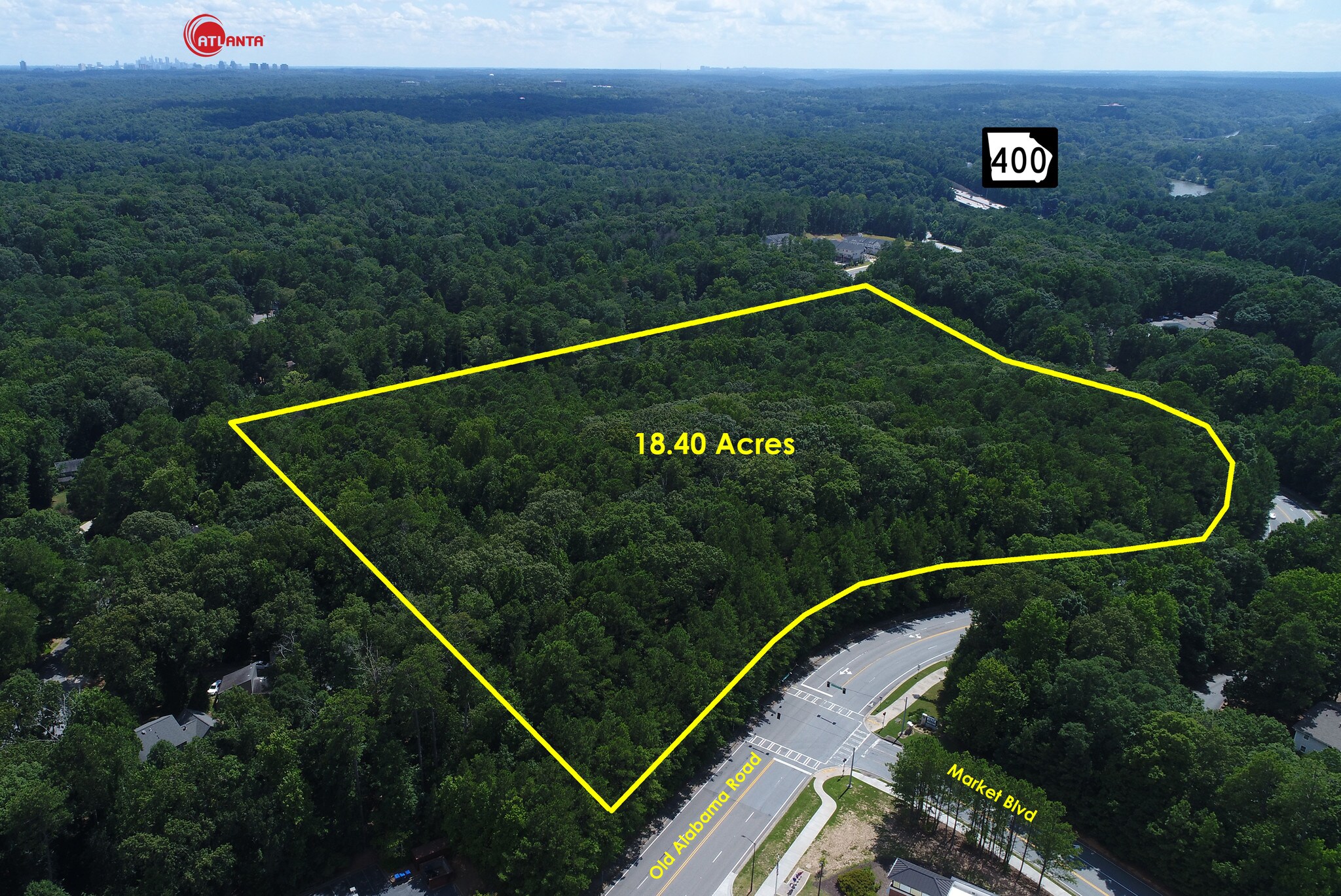 OLD ALABAMA Rd, Roswell, GA for sale Aerial- Image 1 of 1