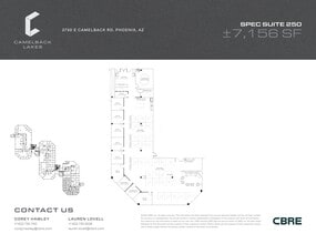 2850 E Camelback Rd, Phoenix, AZ for lease Site Plan- Image 2 of 5