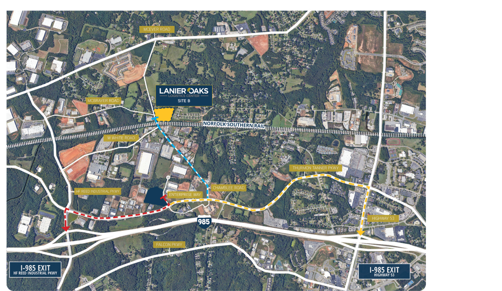 0 Chamblee Rd, Oakwood, GA for sale - Building Photo - Image 2 of 2